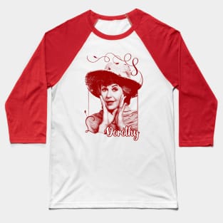 Smiling Face Dorothy Portrait Baseball T-Shirt